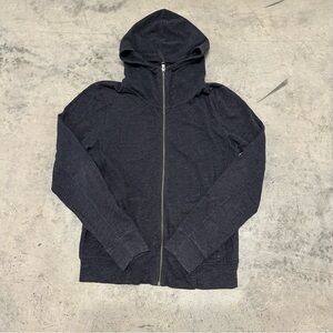 All Saints Zip Hoodie Sweatshirt